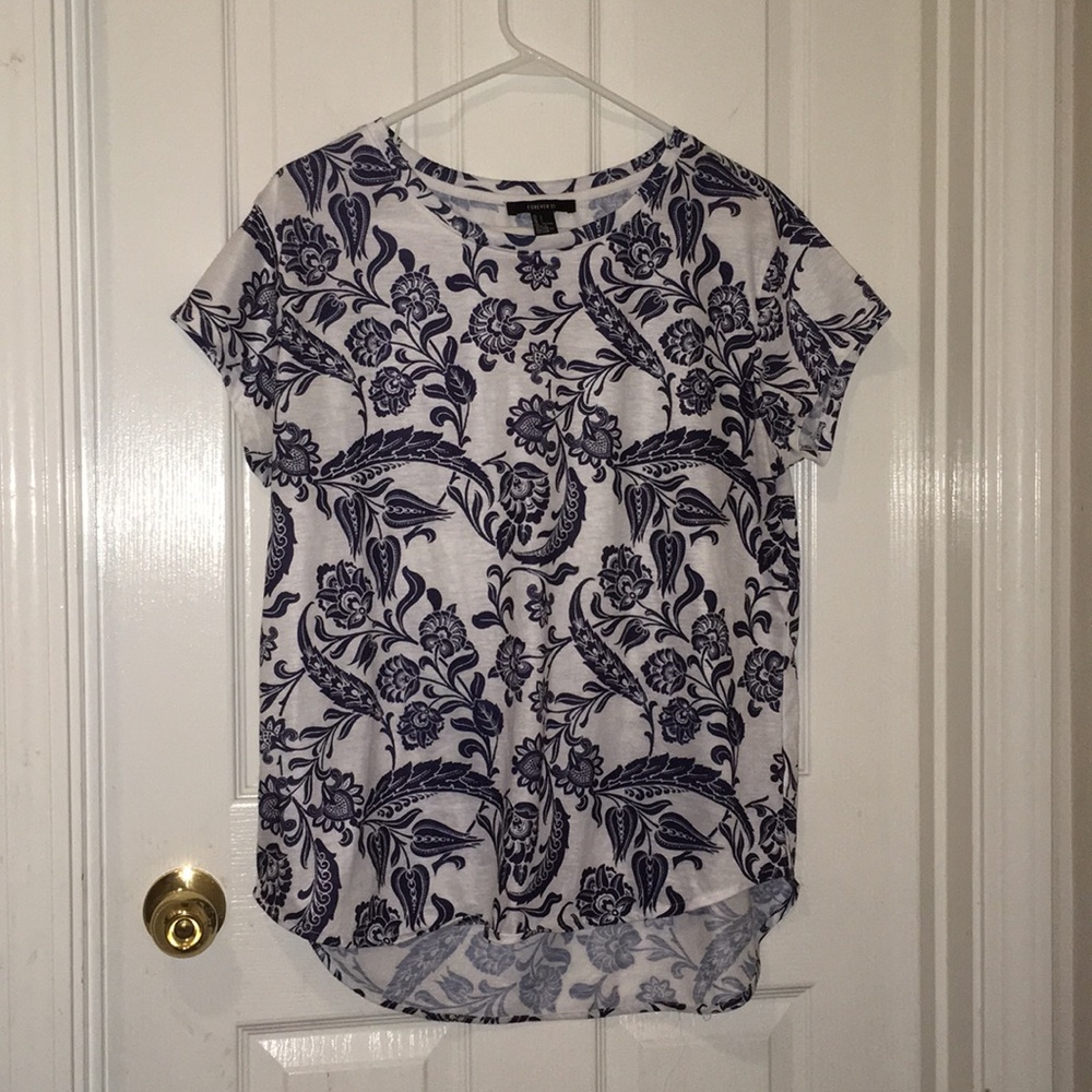 Forever 21 fun print shirt
